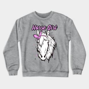 Horse Girl Crewneck Sweatshirt